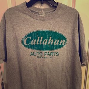 Callahan Auto XL Gray Tommy Boy T-shirt